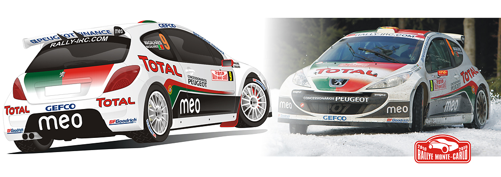 Peugeot Sport Portugal | Bruno Magalh�es, Peugeot 207 S2000 Monte Carlo Rally